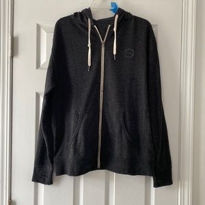Hylete medallion hoodie. Vintage black/cool gray